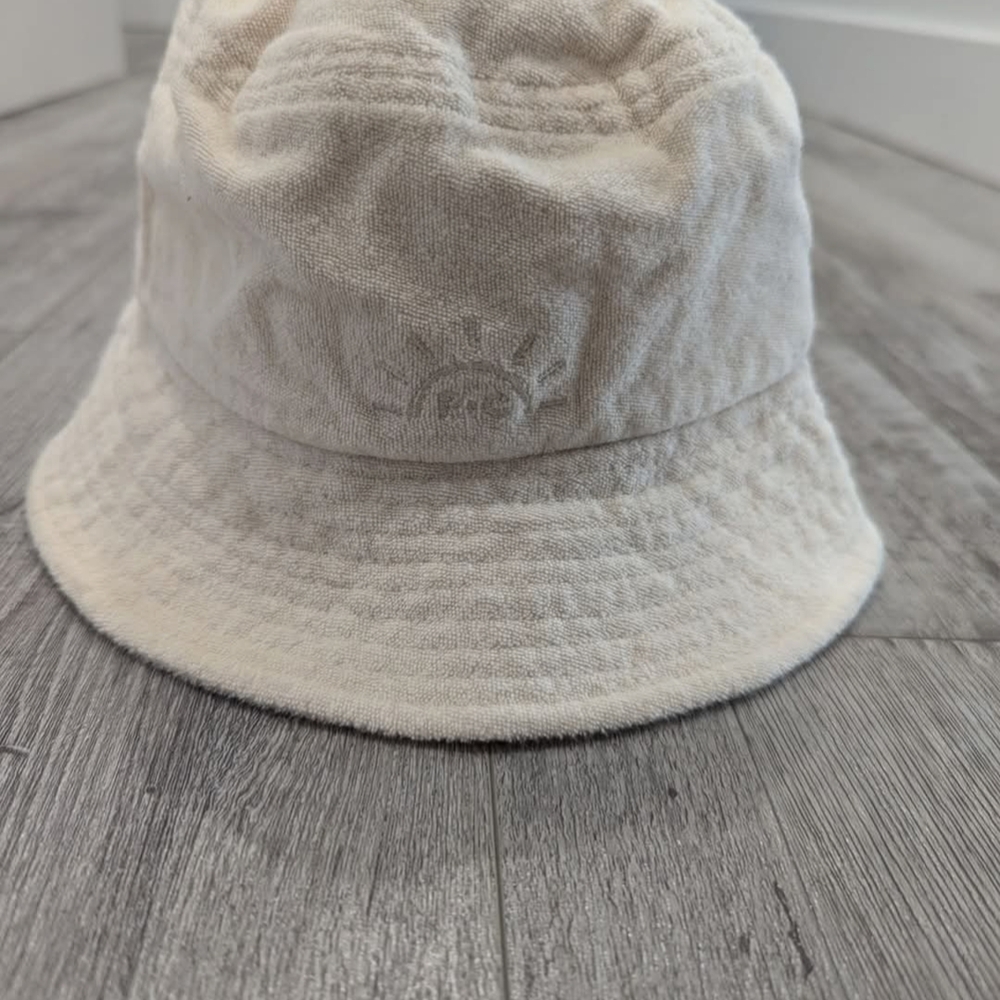 Rylee + Cru Soft Beige Bucket Hat